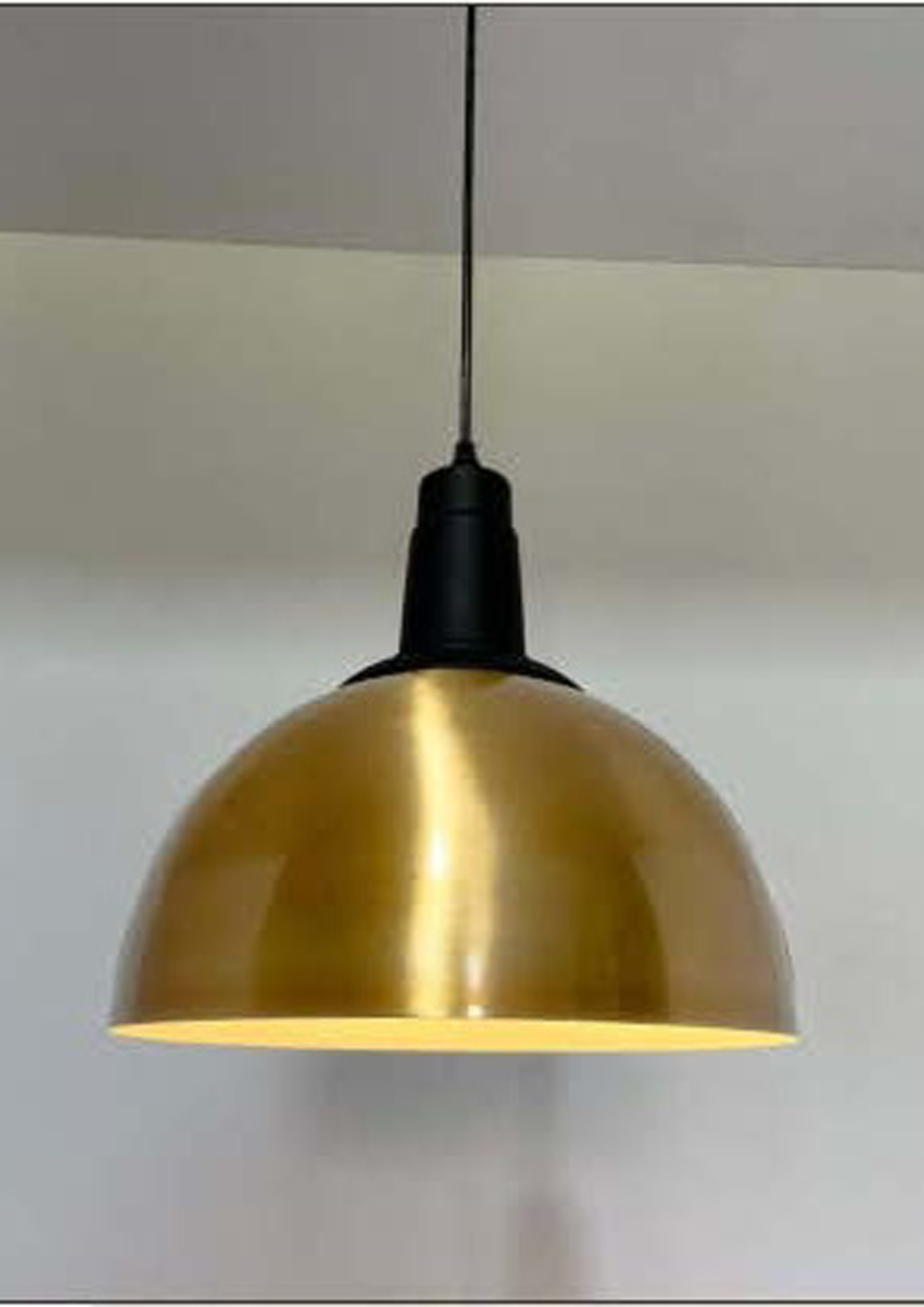 Beyond Lights - Brass Dome Lamp- GL